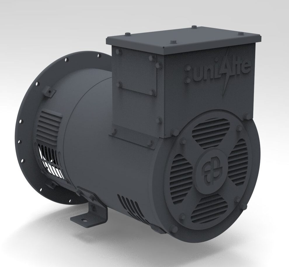 UNA277-A Series Industrial Alternator – compact, efficient, and durable. Engineered for high performance in critical applications.